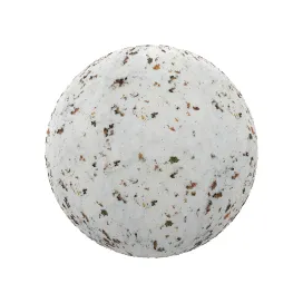 Snow with dry leaves 2